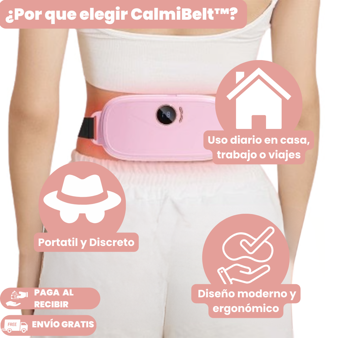 CalmiBelt™ Cinturón Almohadilla Alivia Cólicos
