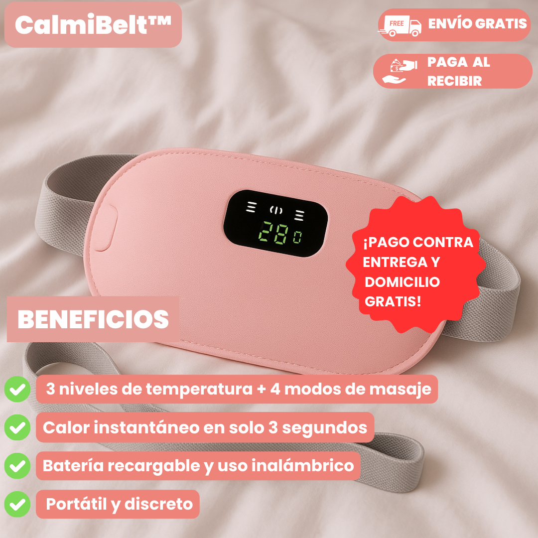 CalmiBelt™ Cinturón Almohadilla Alivia Cólicos